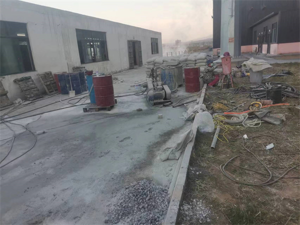 凤山厂房地基下沉注浆加固水泥水玻璃双液浆